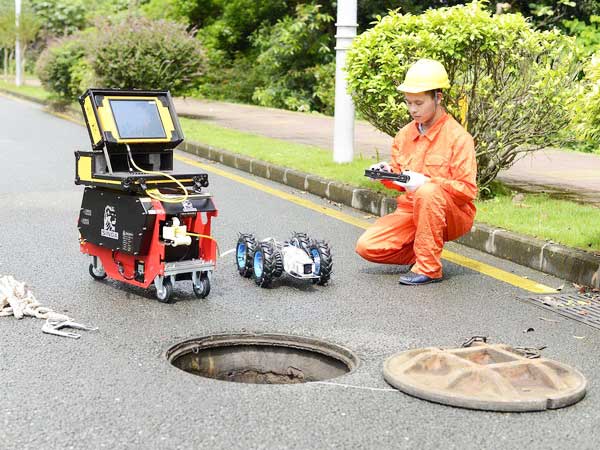 太子河管道机器人检测